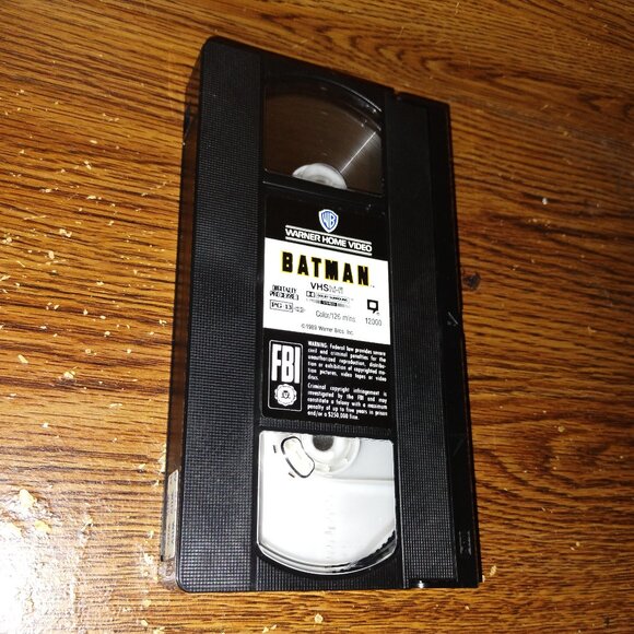Batman (VHS, 1989) Michael Keaton Jack Nicholson - Picture 7 of 7